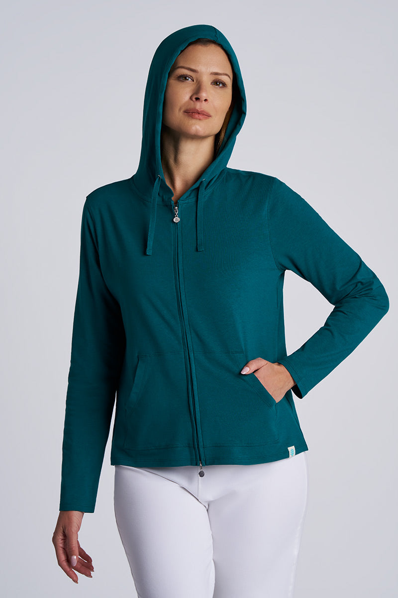 Women's Seaside Hoodie | Transformative Teal