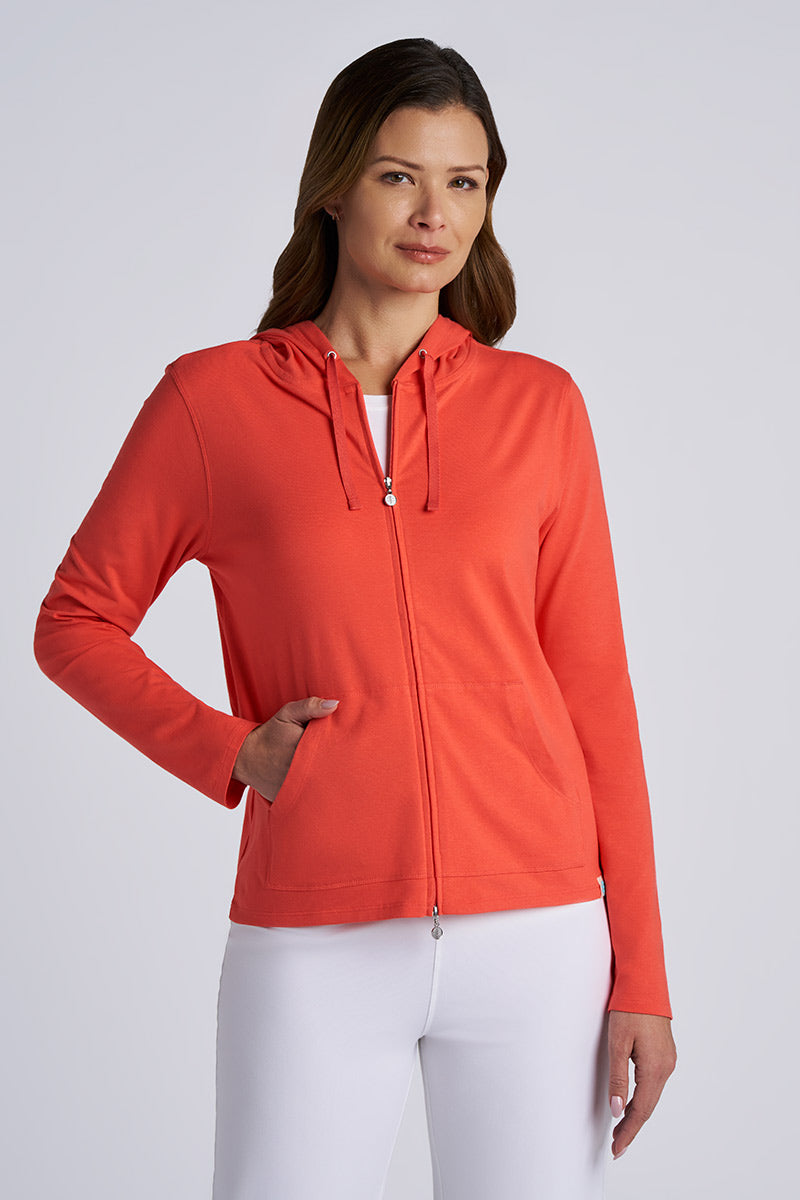 Women's Seaside Hoodie | Coral Reef