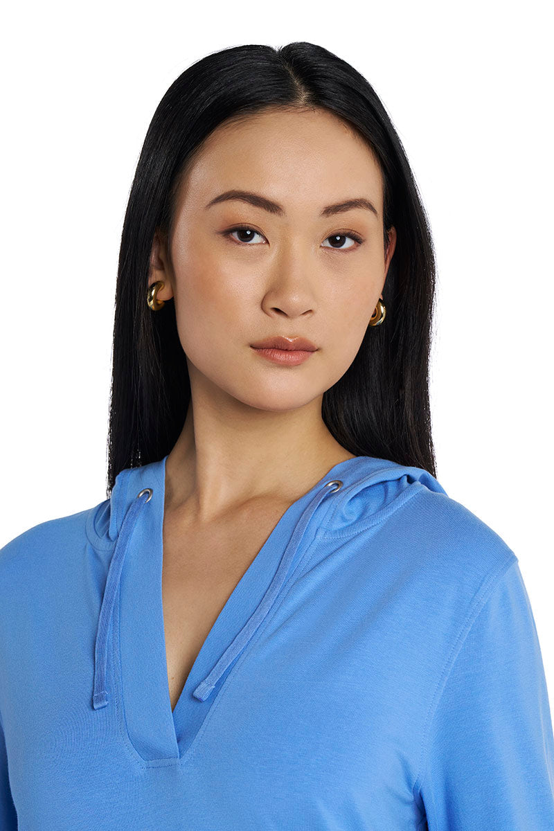 Women's Catalina Beach Cover Up Dress | Bluebell