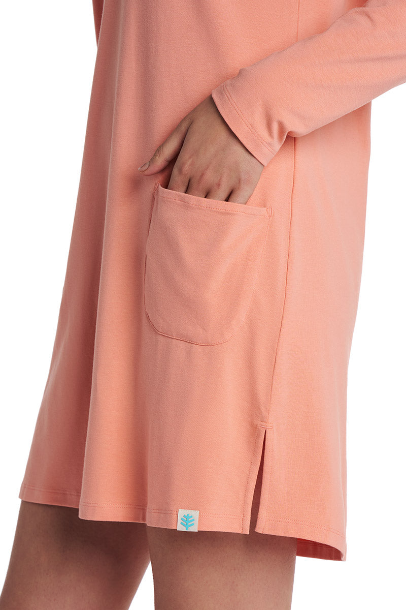 Women's Catalina Cover-Up Dress with Pockets | Soft Blush
