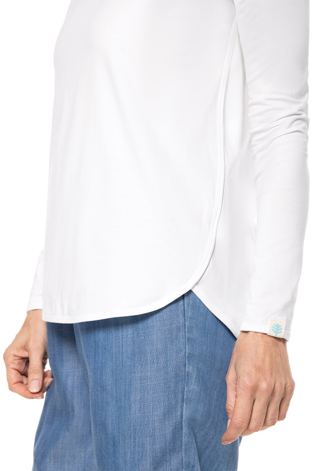 Women's Heyday Side Split Shirt | White