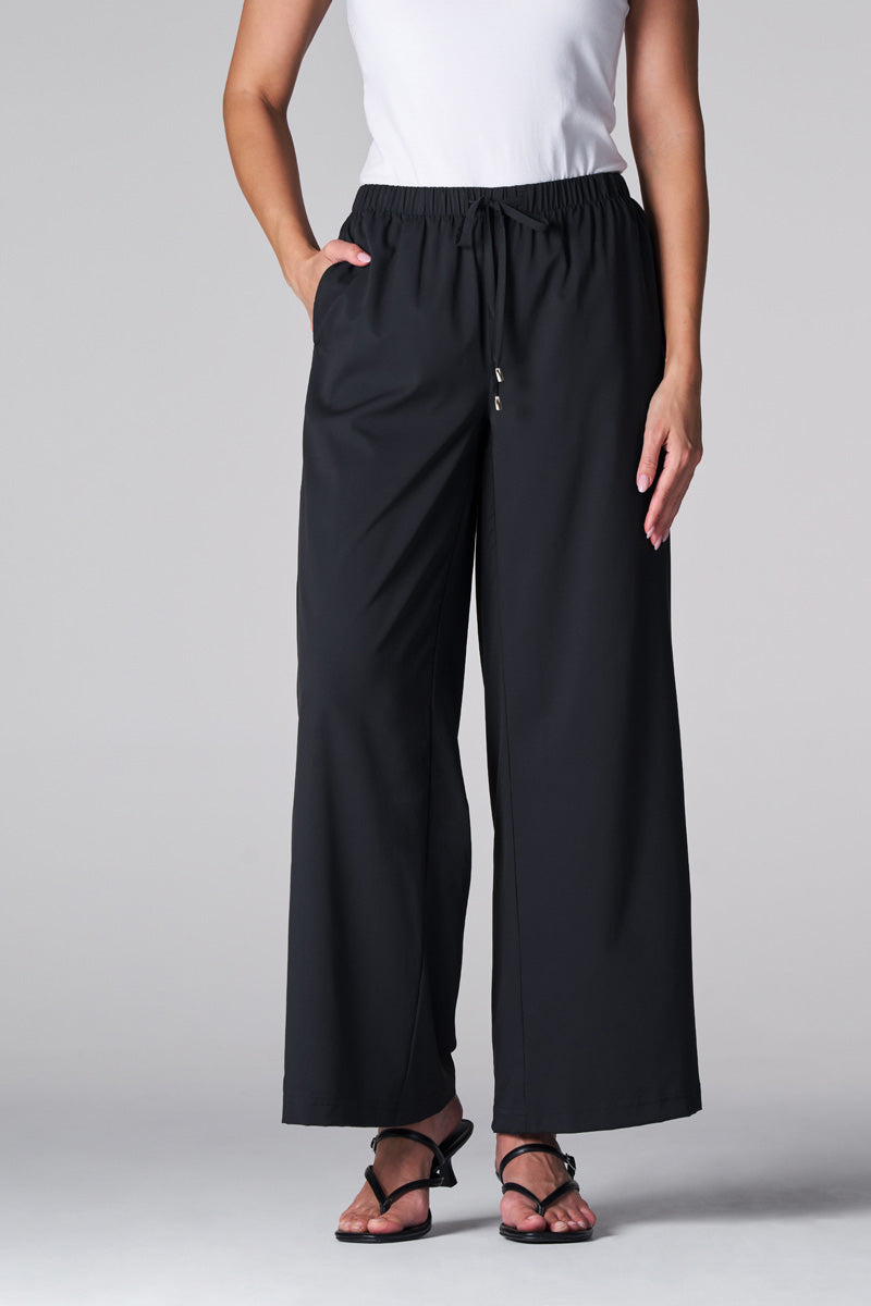 Women's Petra Wide Leg Pant | Black
