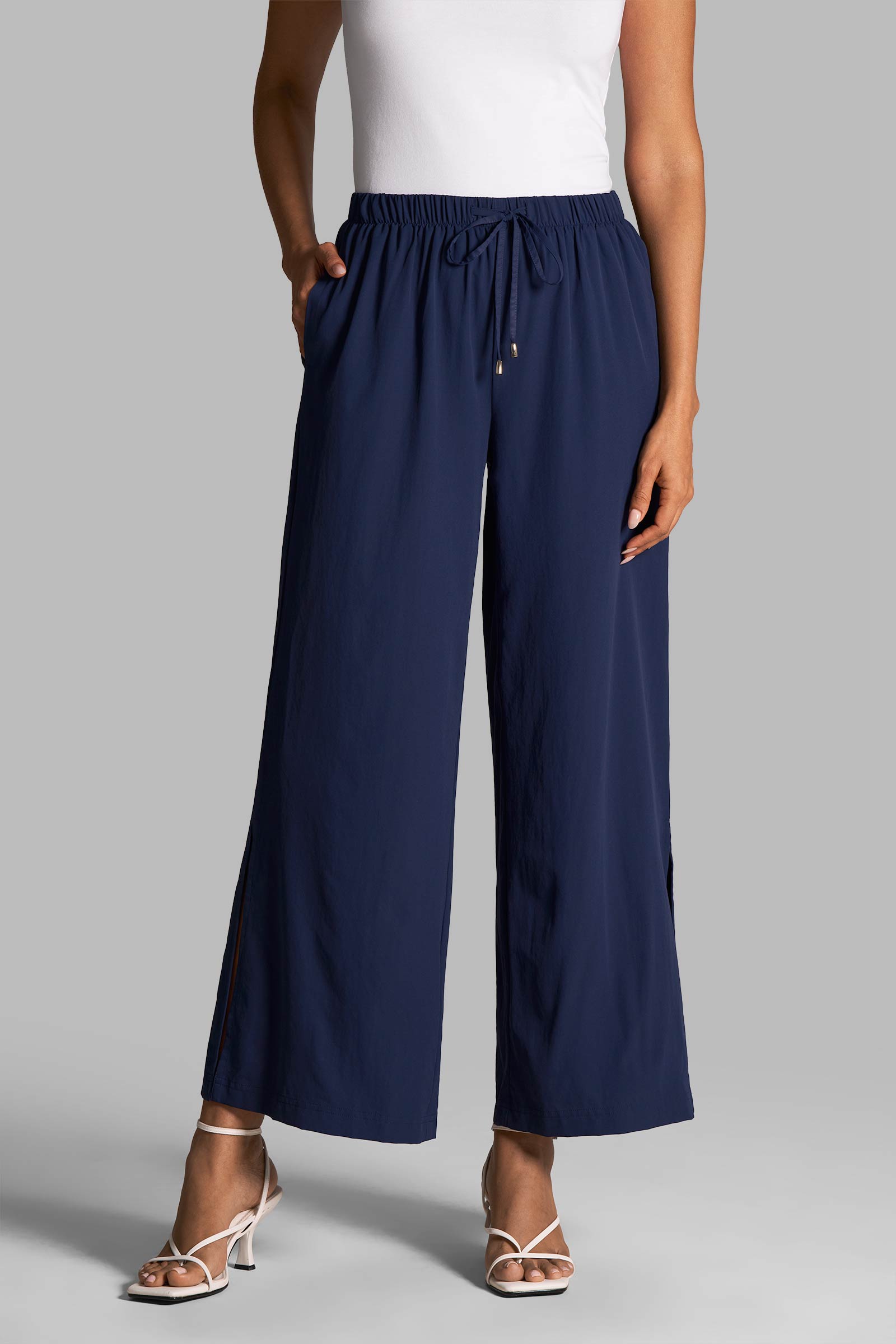Women's Petra Wide Leg Pant | Navy