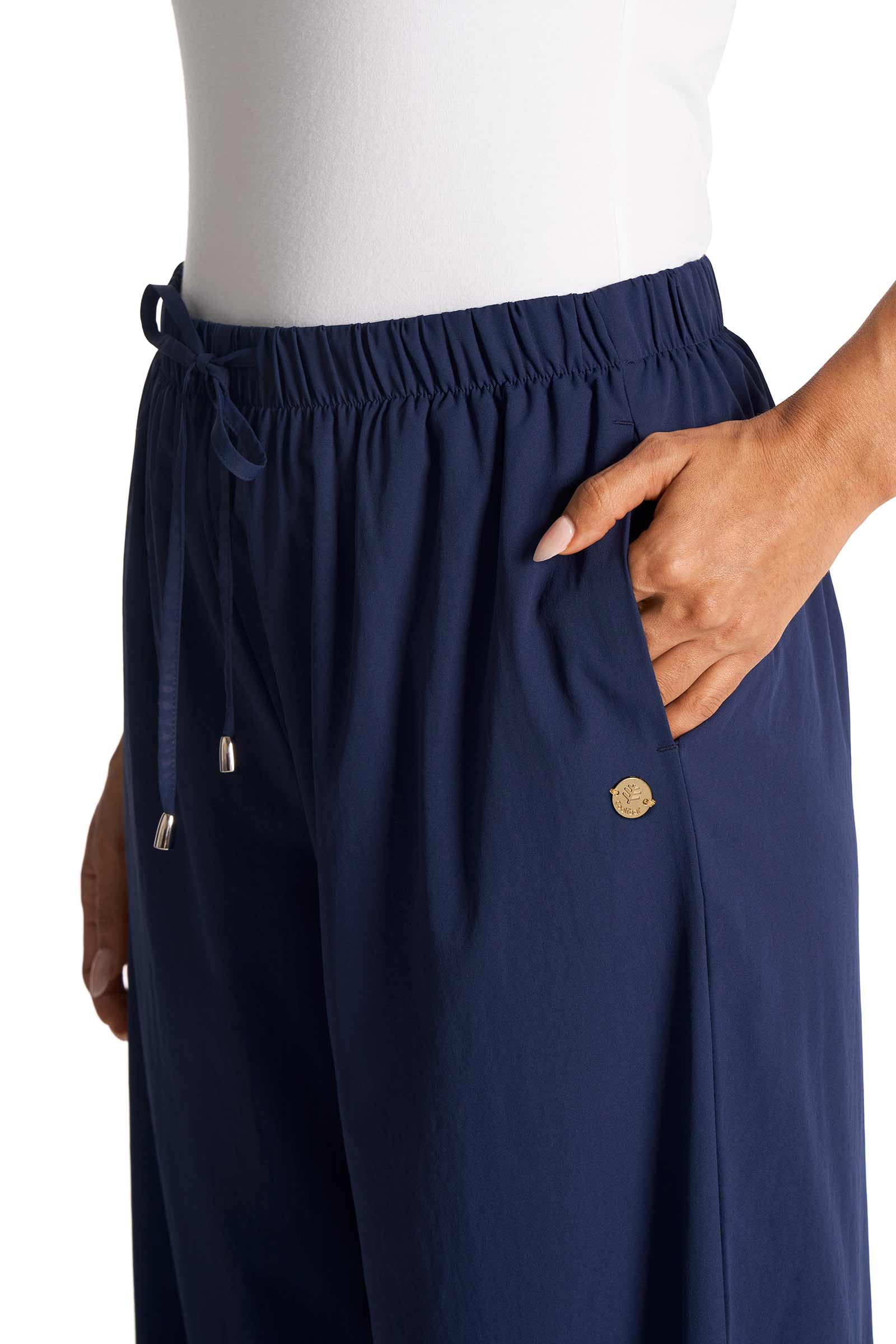 Women's Petra Wide Leg Pant | Navy