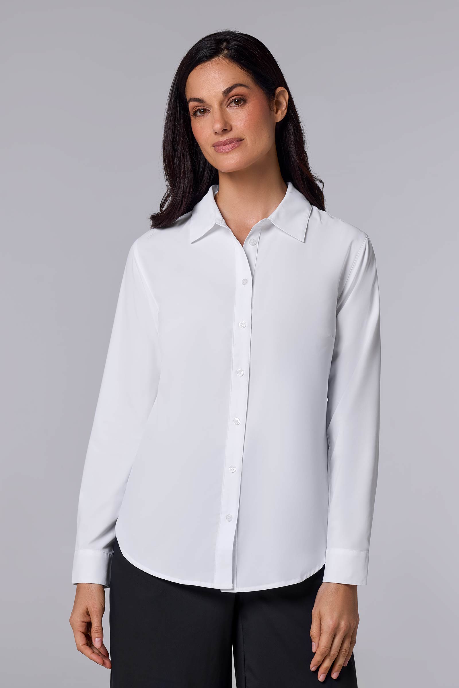 Women's Rhodes Long Sleeve Shirt | White