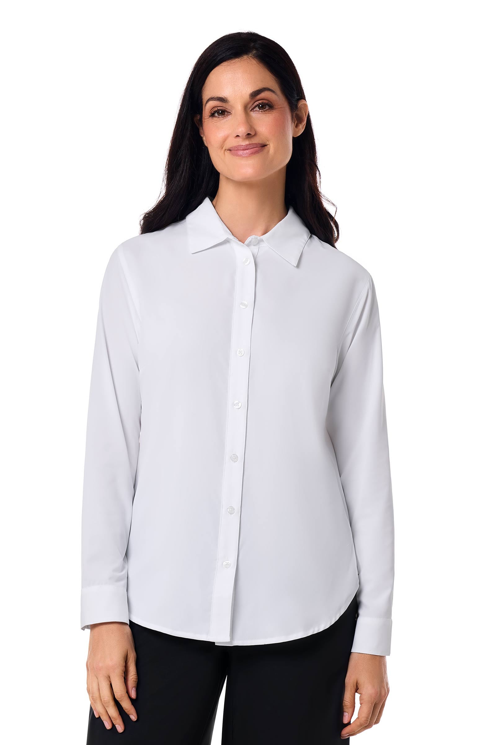 Women's Rhodes Long Sleeve Shirt | White