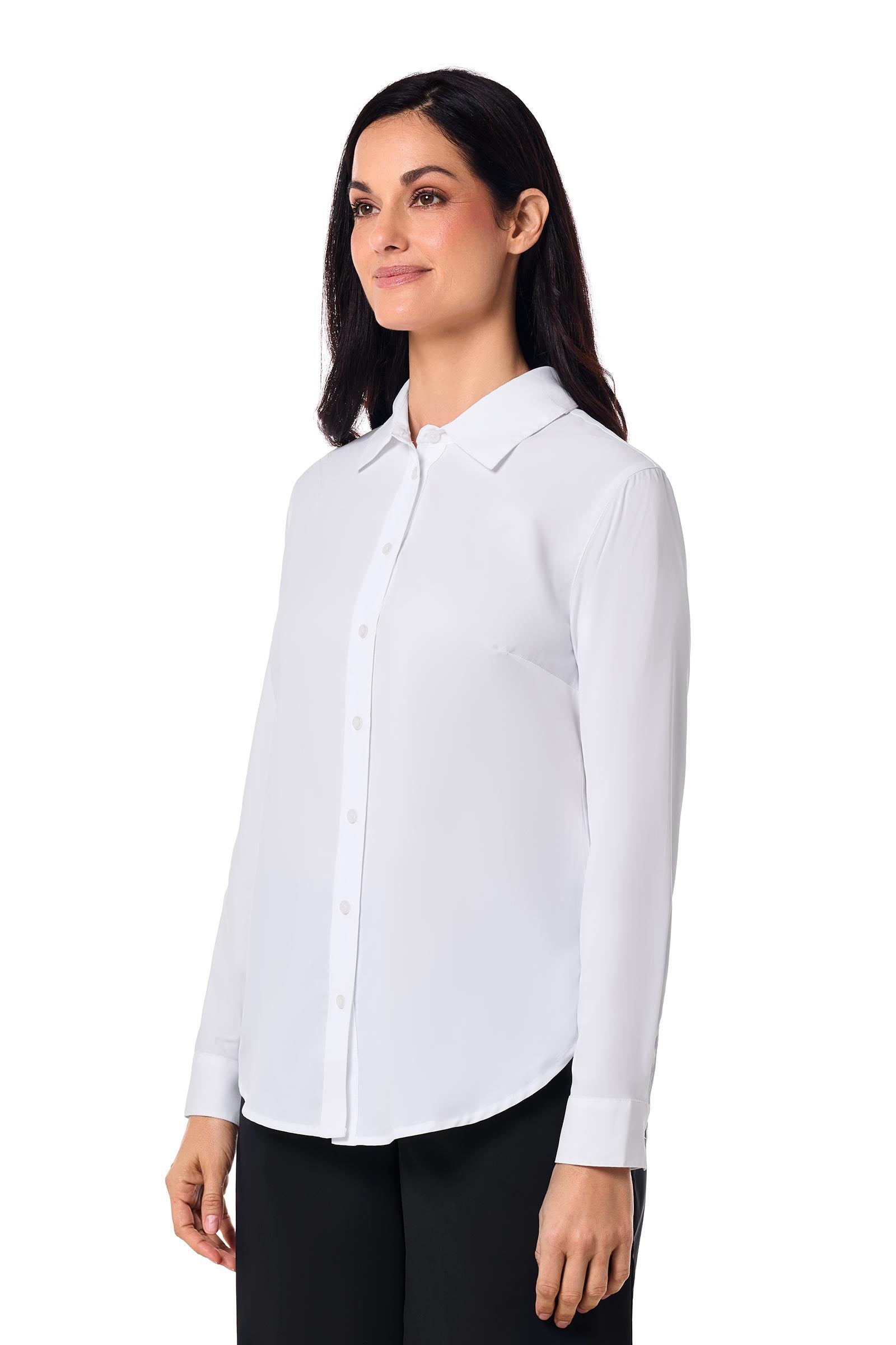 Women's Rhodes Long Sleeve Shirt | White