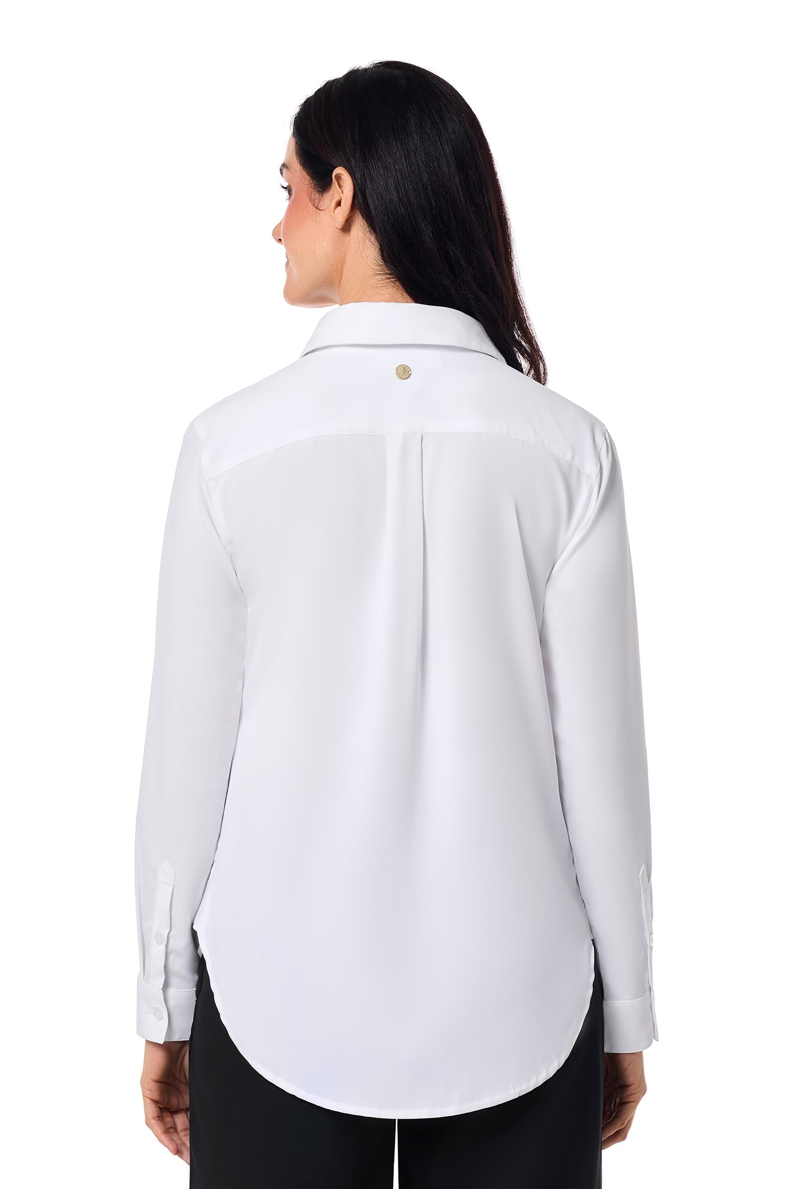 Women's Rhodes Long Sleeve Shirt | White