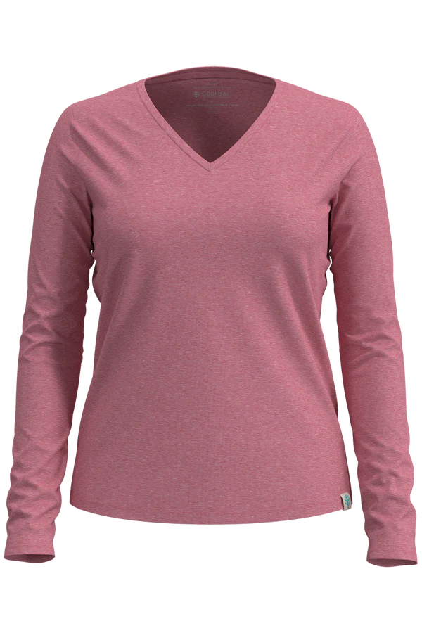 UPF 50+ Morada Everyday Long Sleeve V-Neck T-Shirt