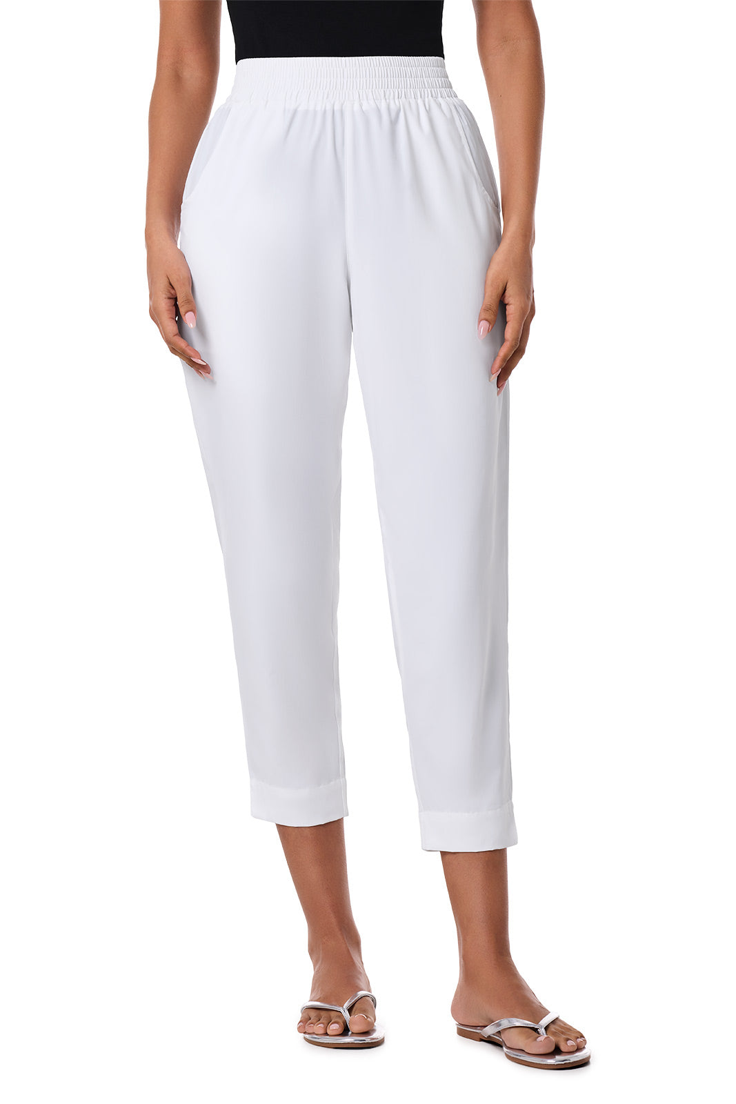 Women’s Perissa Aire Tapered Pants | White