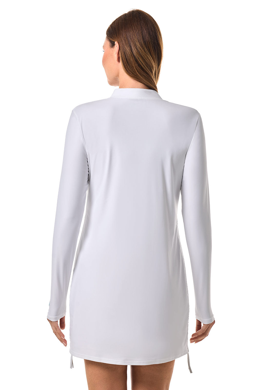 Women's Key Biscayne Ruche Swim Top | White