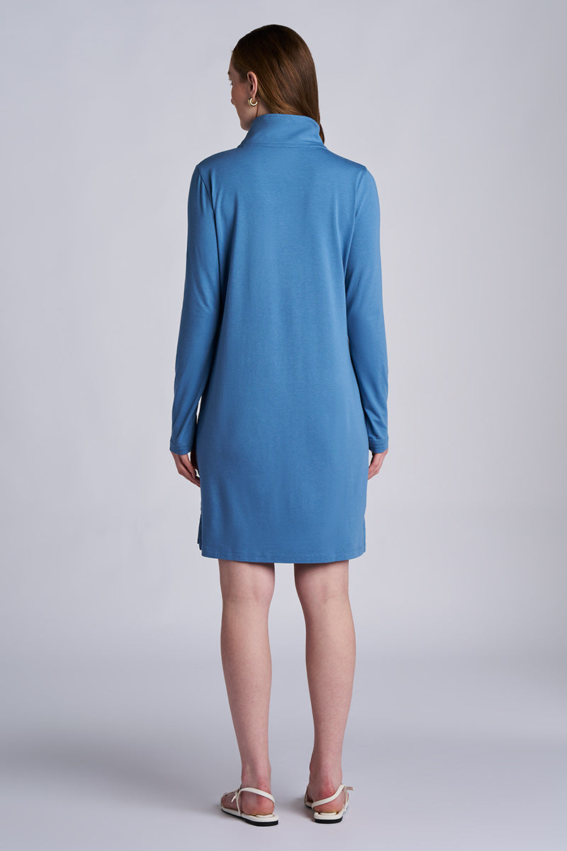 Women's Sarasota Quarter-Zip Dress | Blue Dusk
