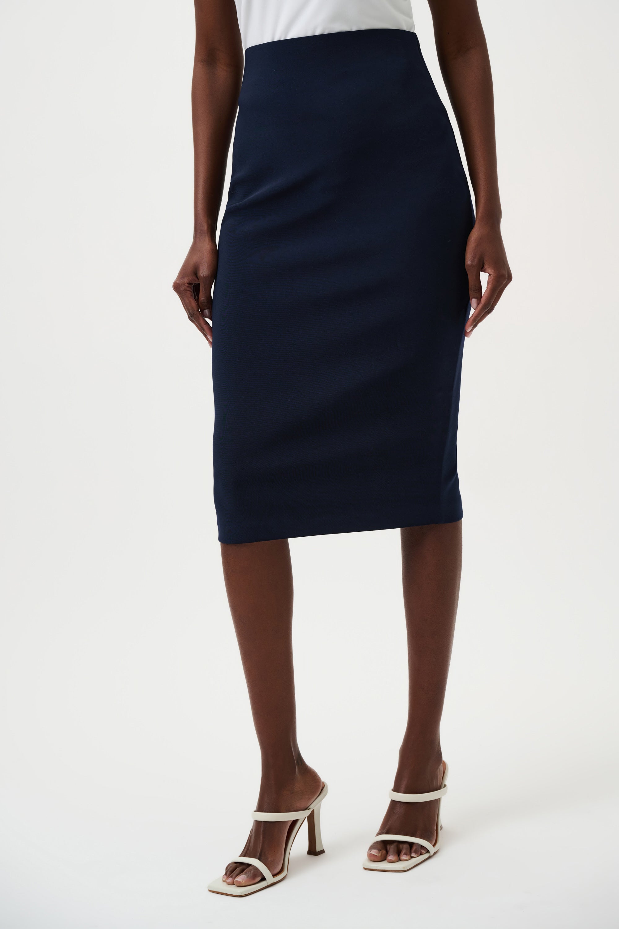 Classic Long Pencil Skirt