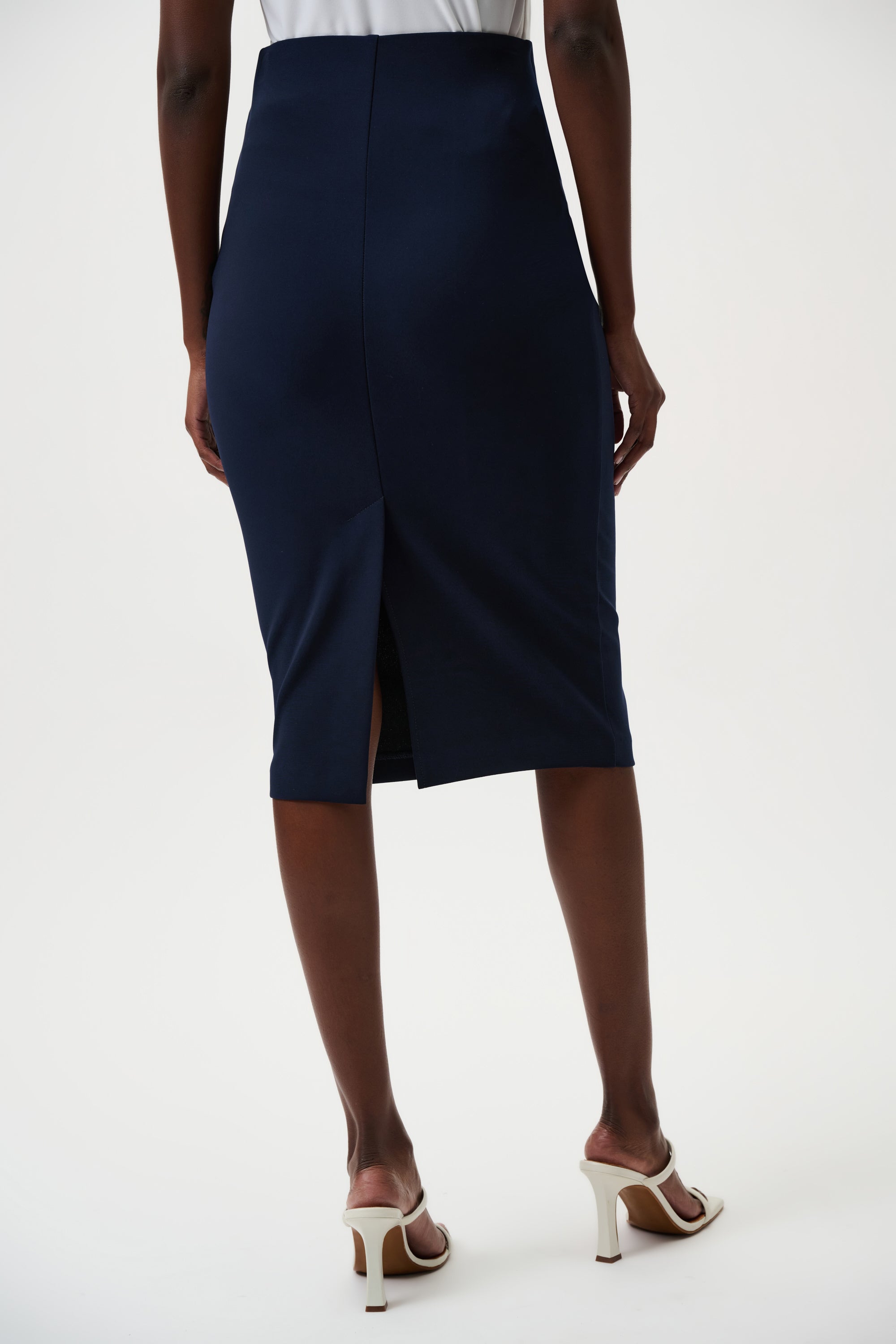 Classic Long Pencil Skirt