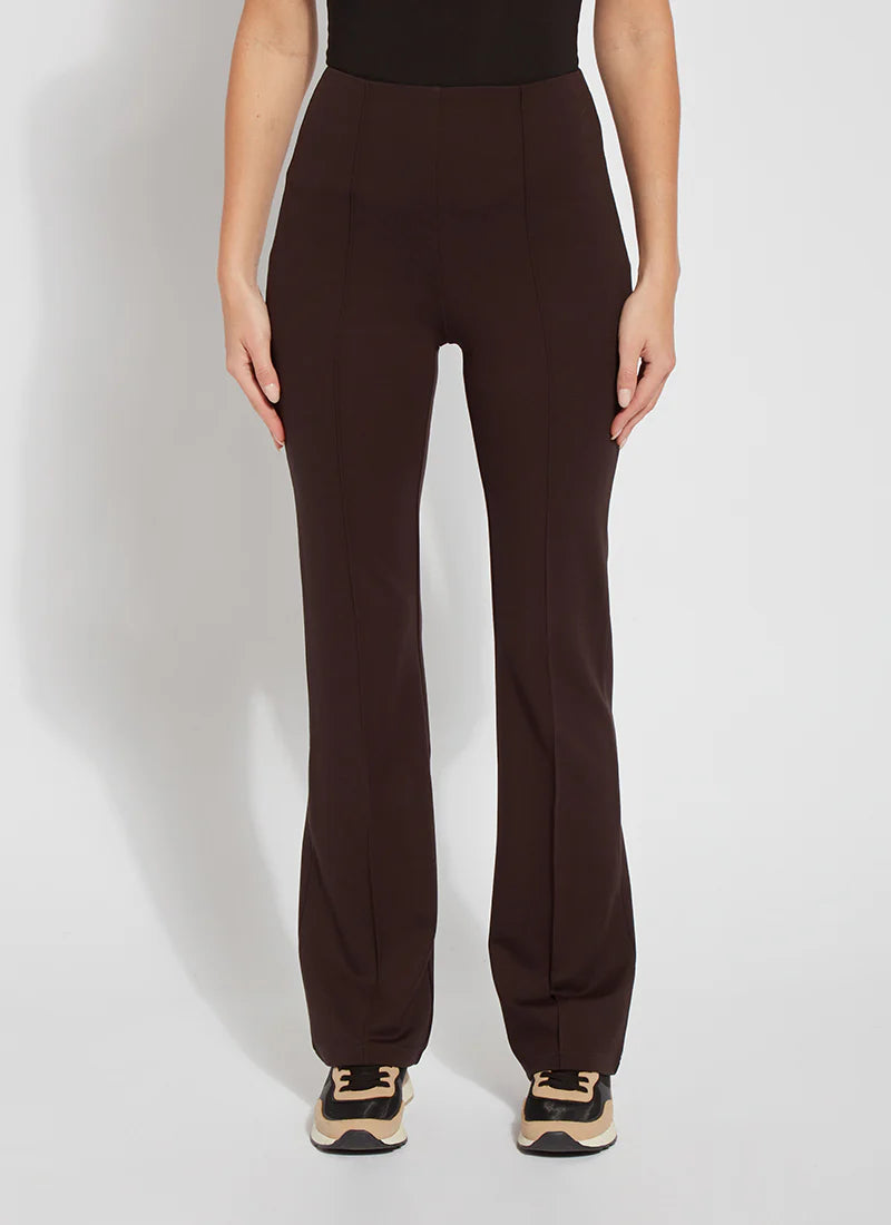 Front image of Elysse brown pant.
