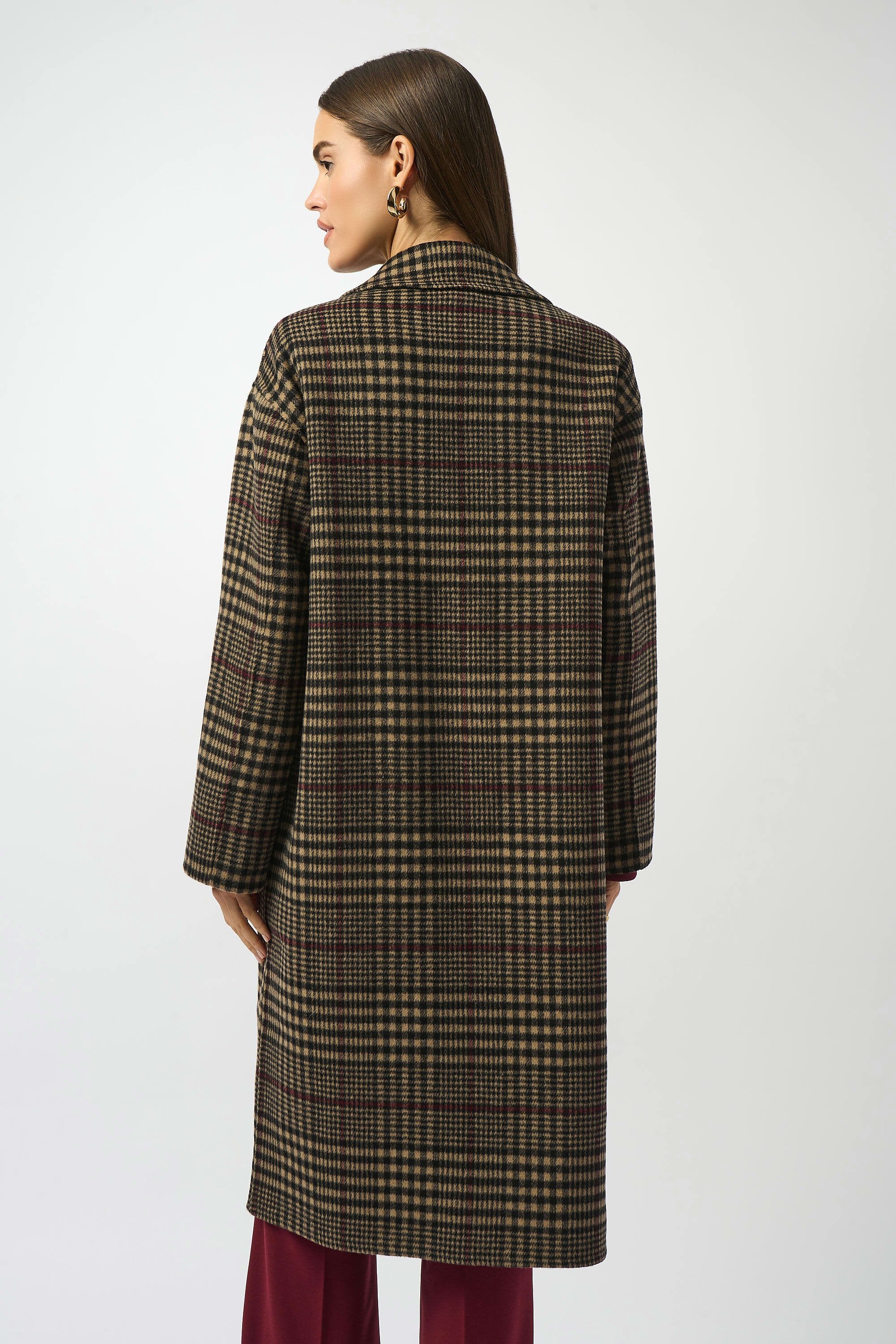 Back image of Joseph Ribkoff fall coat jacket.