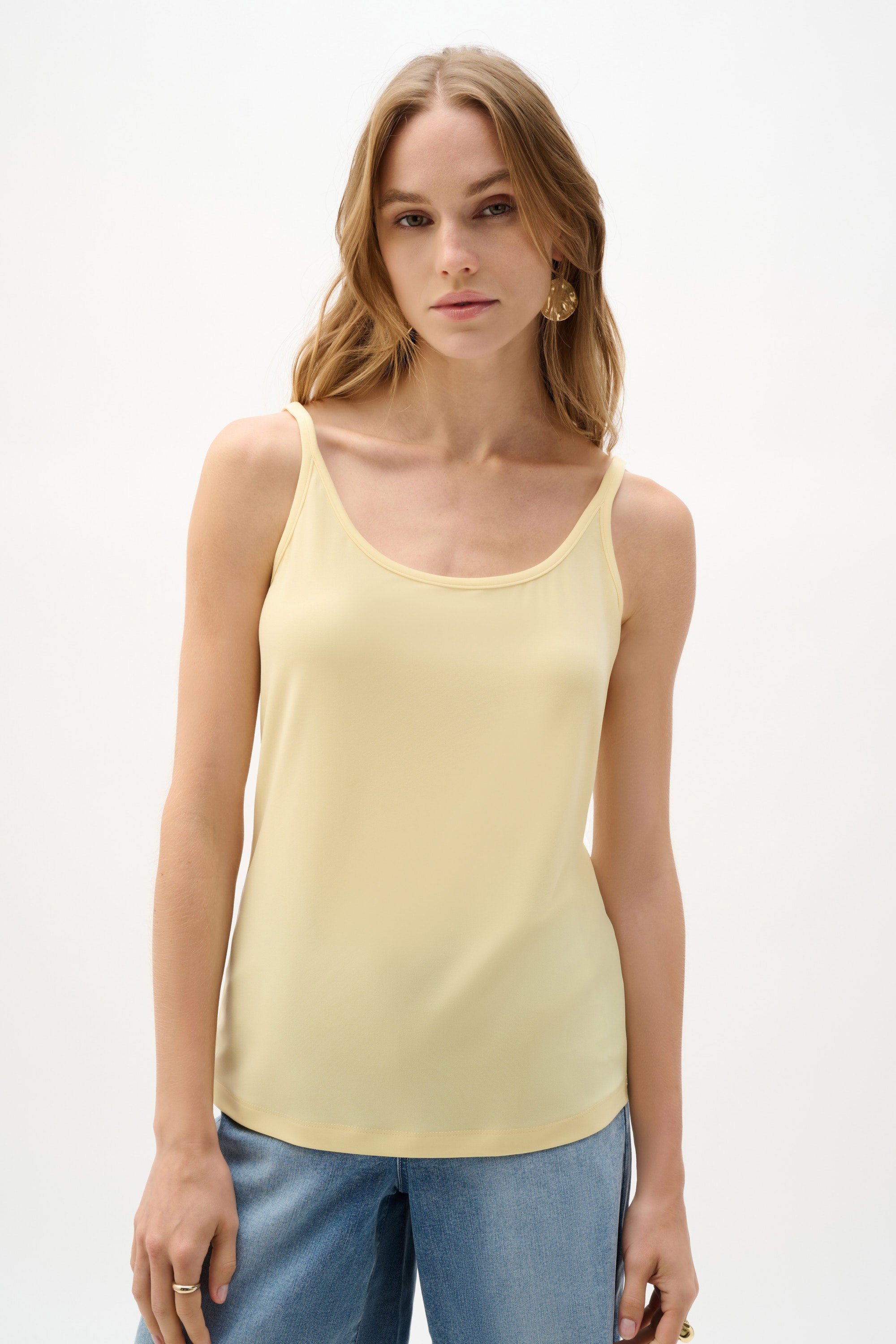 Silky Knit Fitted Camisole