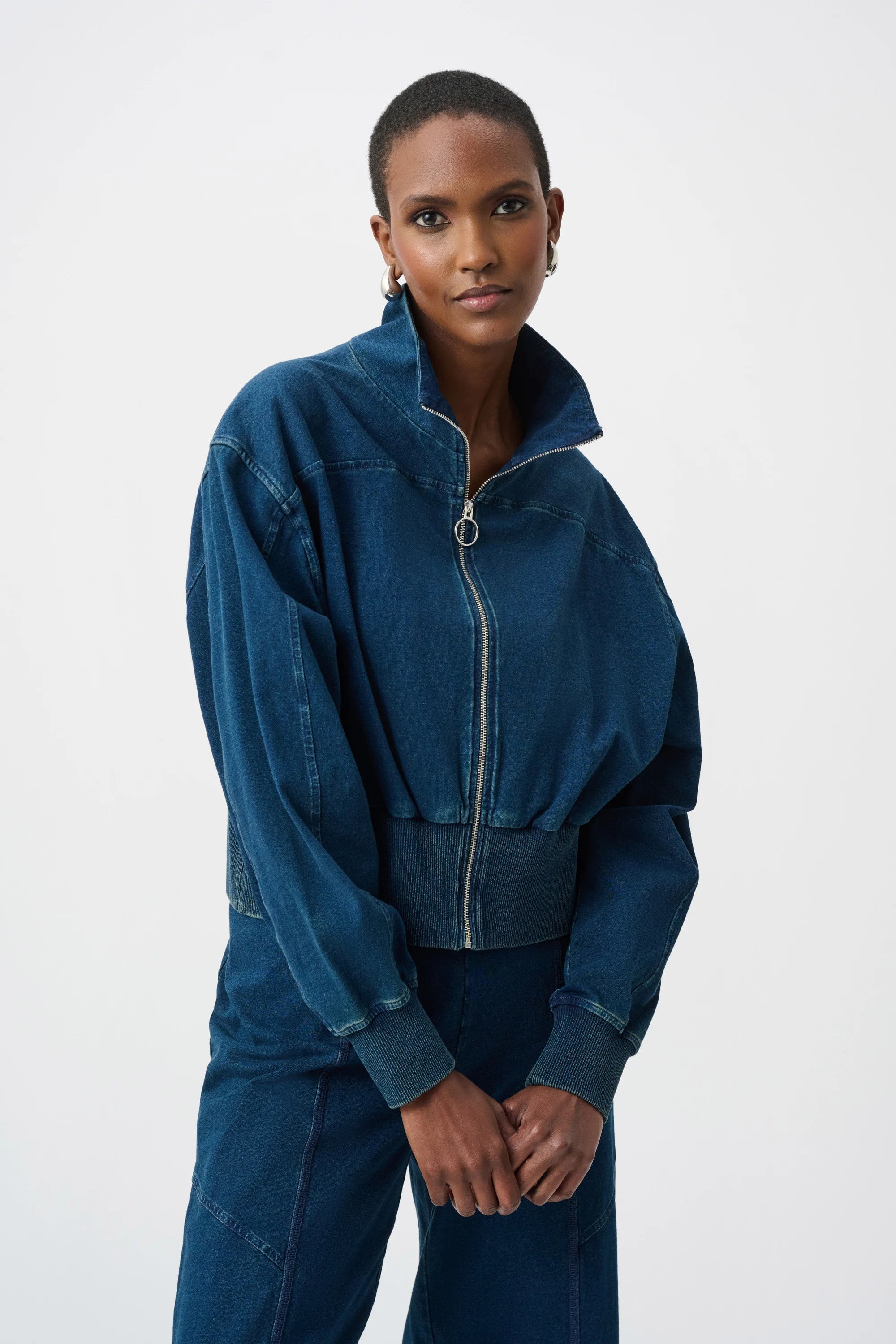 Denim Bomber Jacket