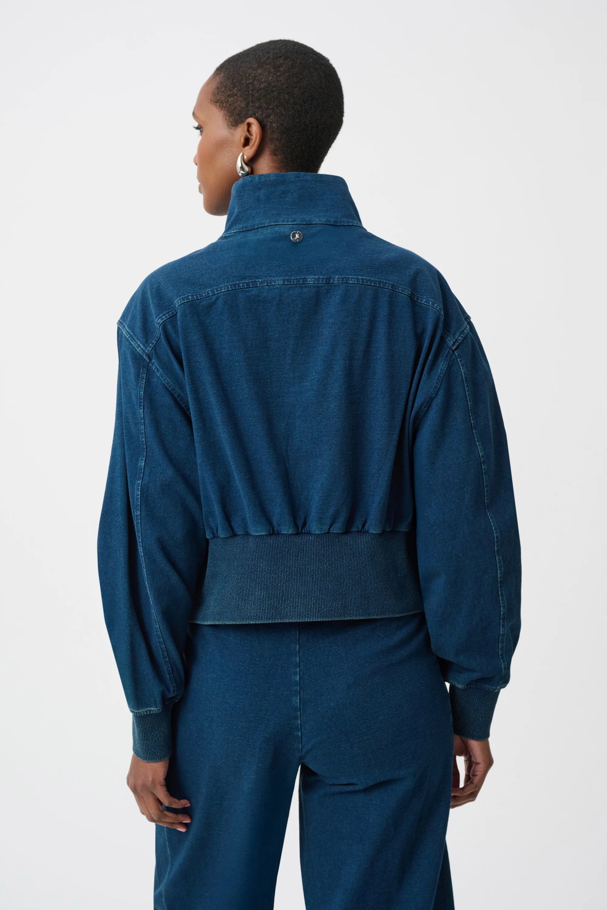 Denim Bomber Jacket