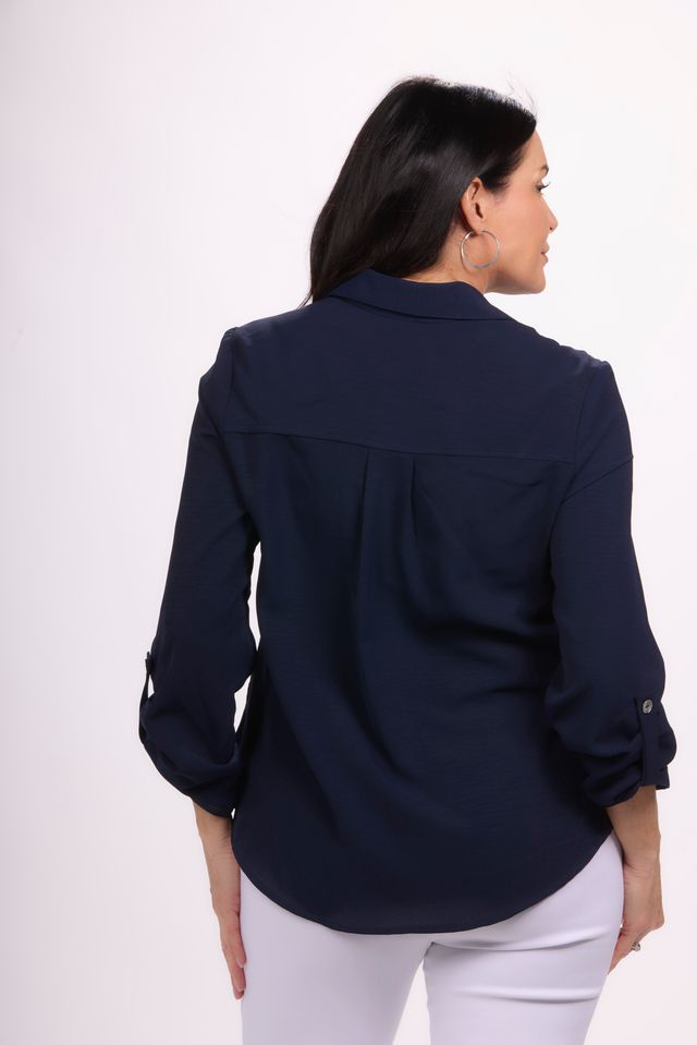 Long Sleeve Button Up Airflow Top