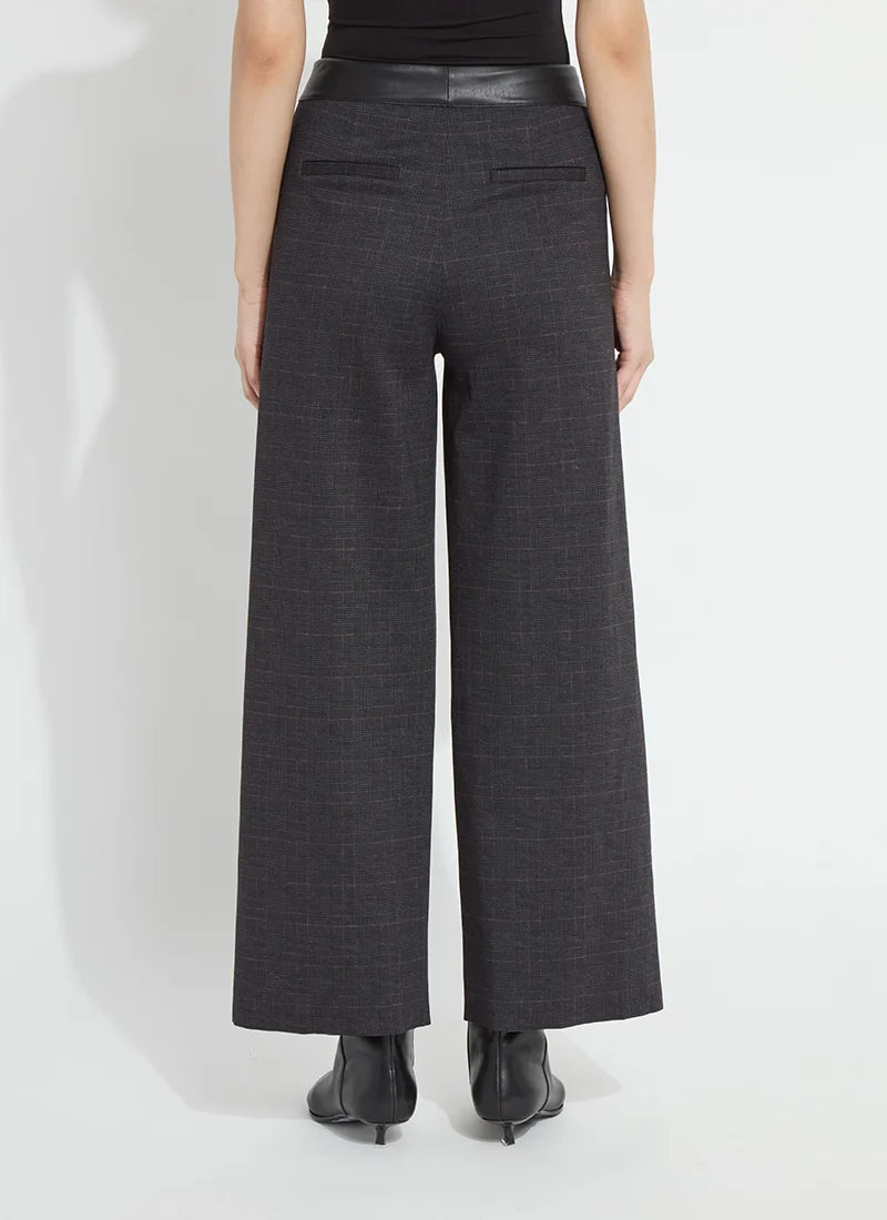 Denver Hi Waist Wide Leg Printed Ponte (28" Inseam)