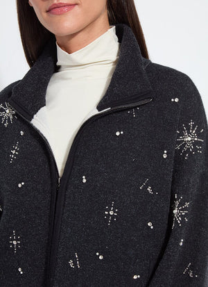 Scottie Embellished Knit Jacket