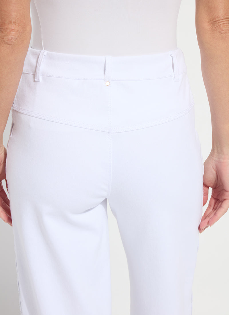 Willa Scallop Studded Crop Denim (25" Inseam)