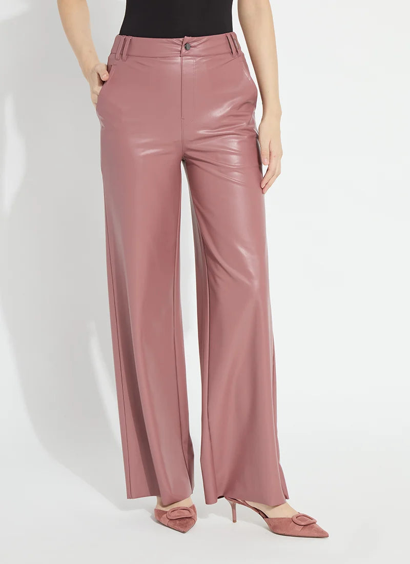 Ada Pull On Transeasonal Vegan Leather Trouser