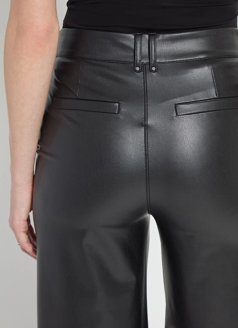 Ada Pull On Transeasonal Vegan Leather Trouser