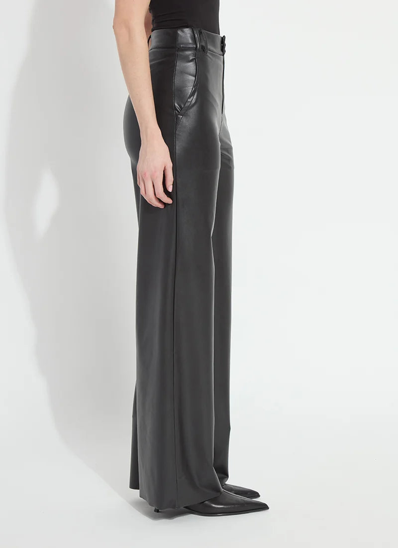 Ada Pull On Transeasonal Vegan Leather Trouser
