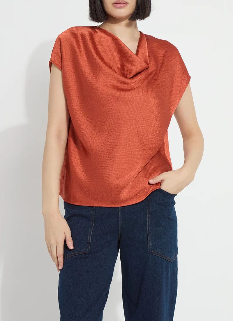 Short Sleeve Yasmin Amber Top