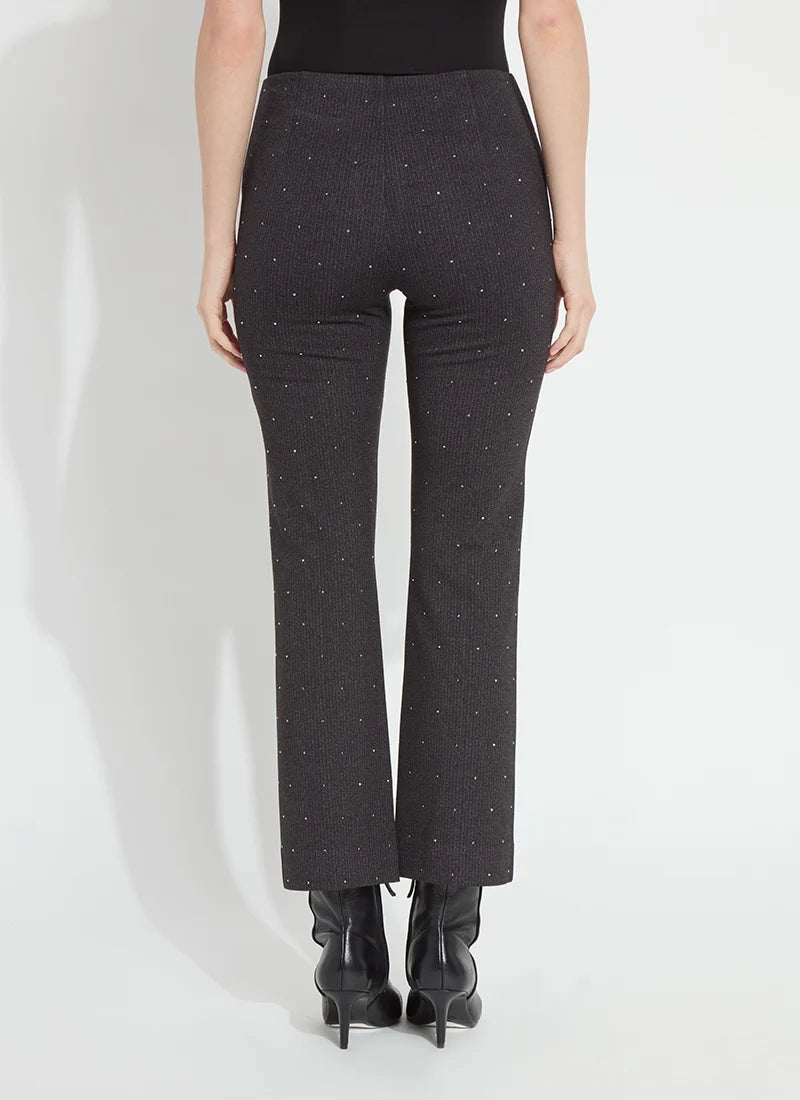 Pull On Embellished Ankle Pant