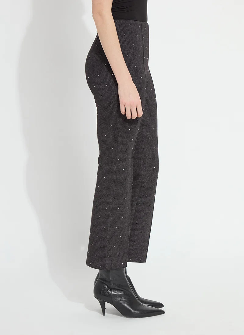 Pull On Embellished Ankle Pant