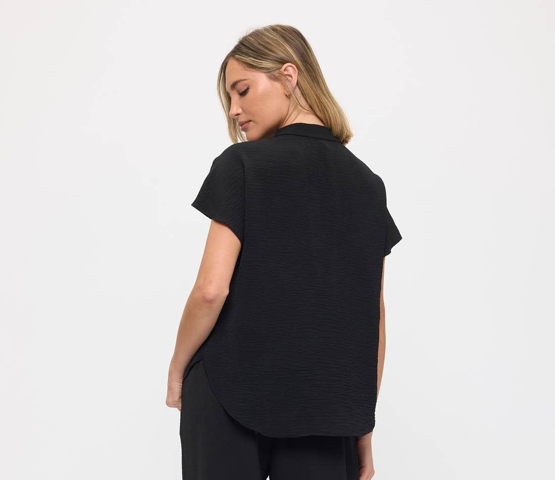 Cap Sleeve Air Flow Top