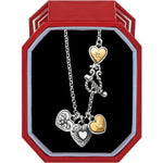 One Heart Short Necklace w/Red Box