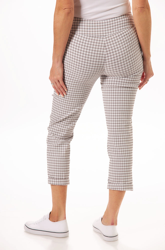 Gingham Up 25'' Pants