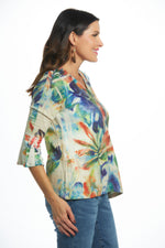 Bell Sleeve Top with Pockets