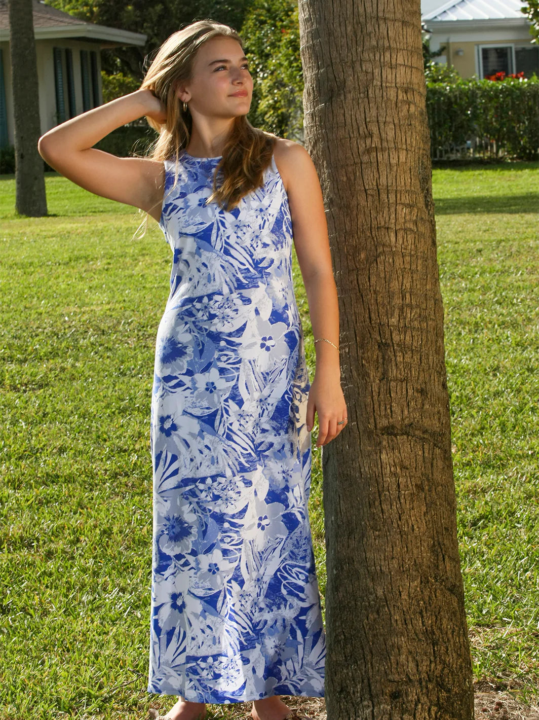 Emilee Maxi Shift Dress