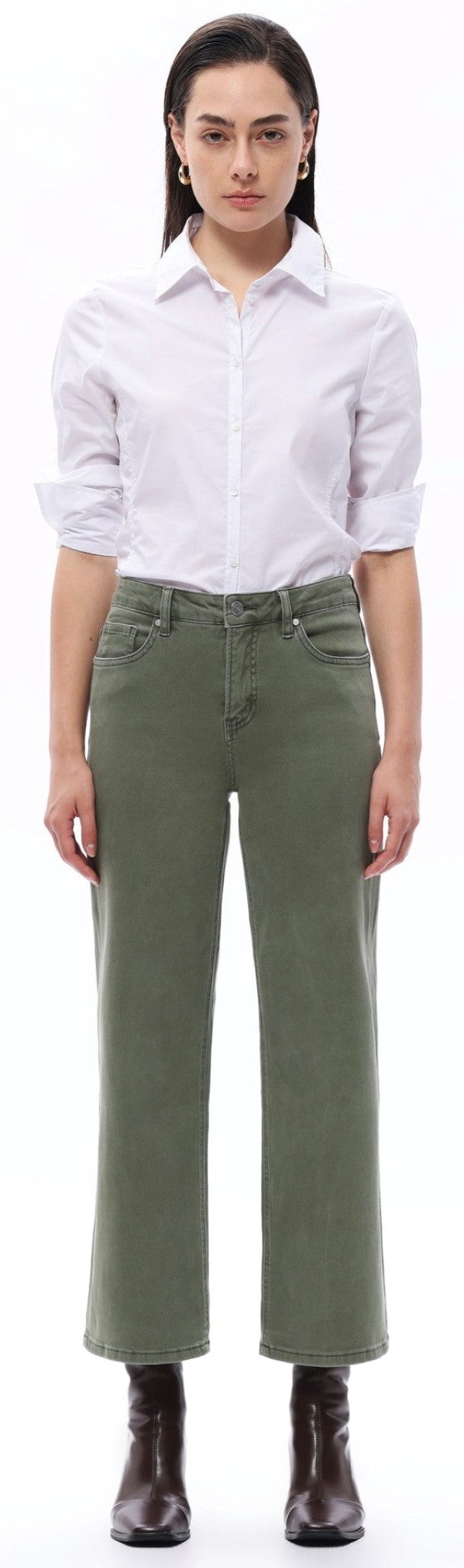 Hi-Rise Wide Leg Jean