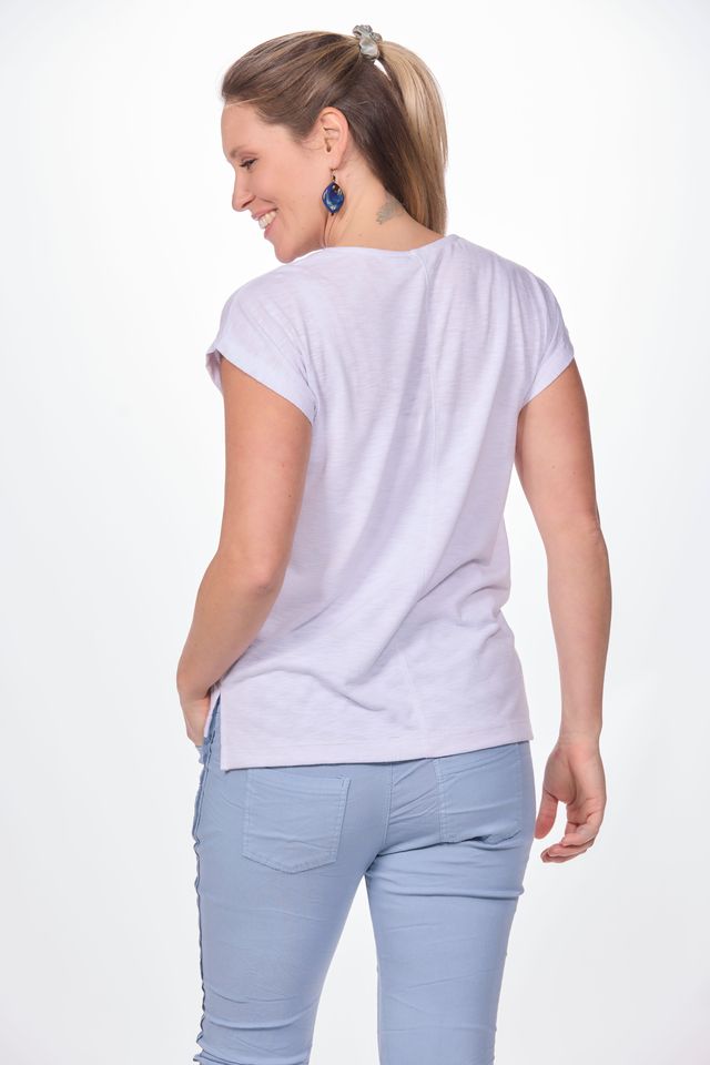 Cap Sleeve Cowl Neck Top