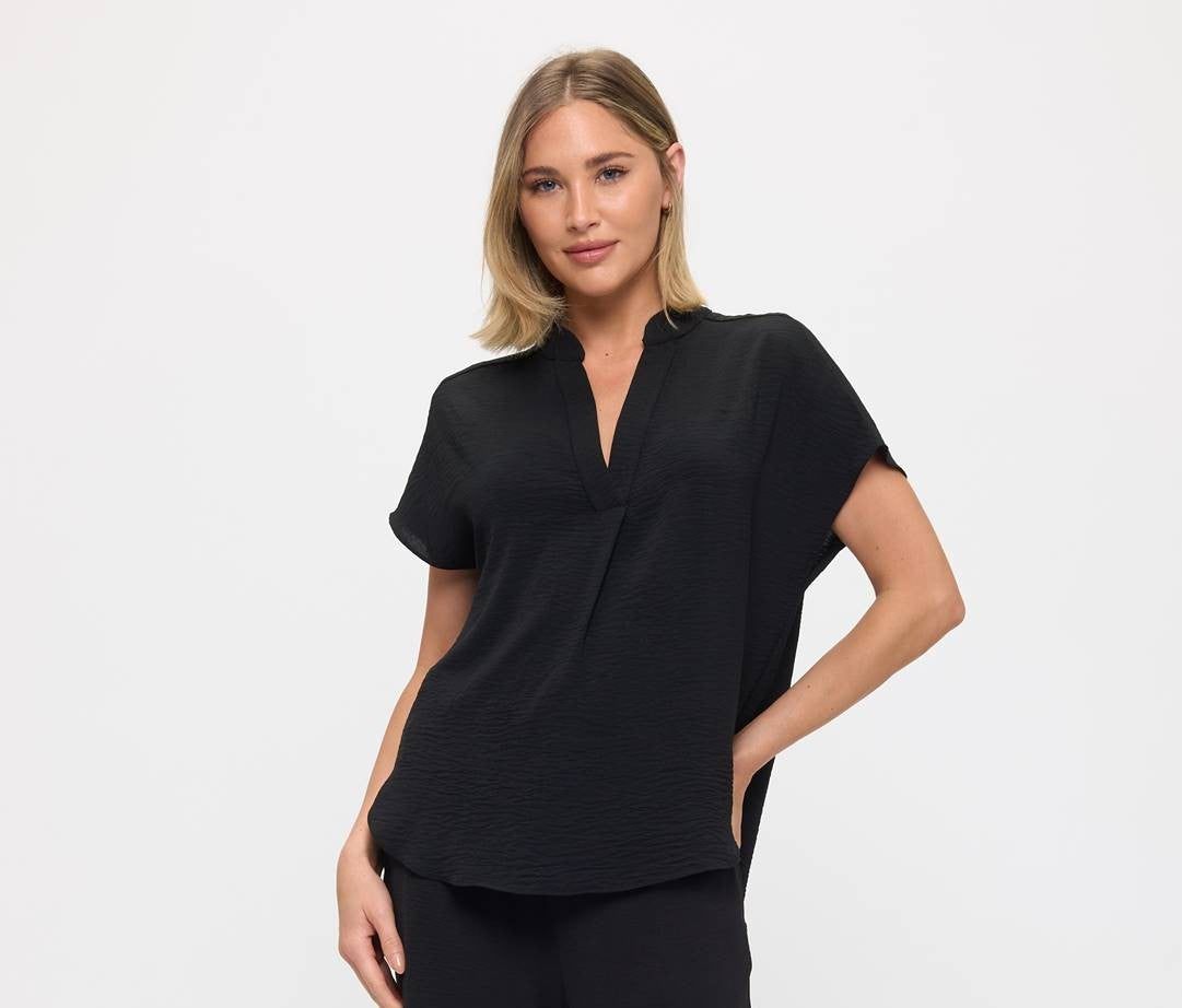 Cap Sleeve Air Flow Top