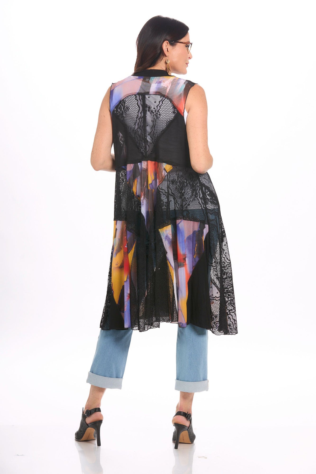 Mixed Media Vest Patchington