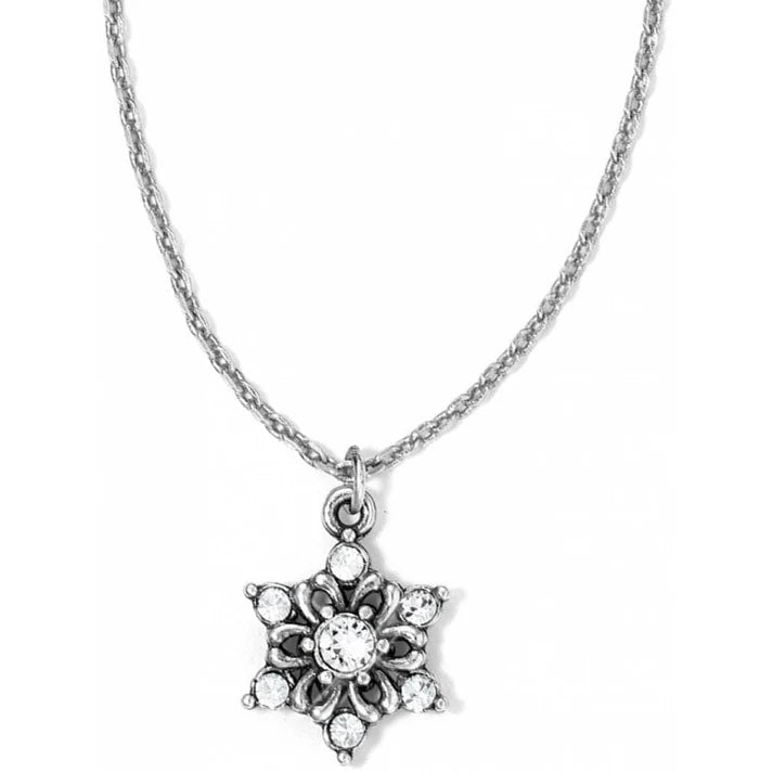Front image of arctica petite necklace by brighton. 