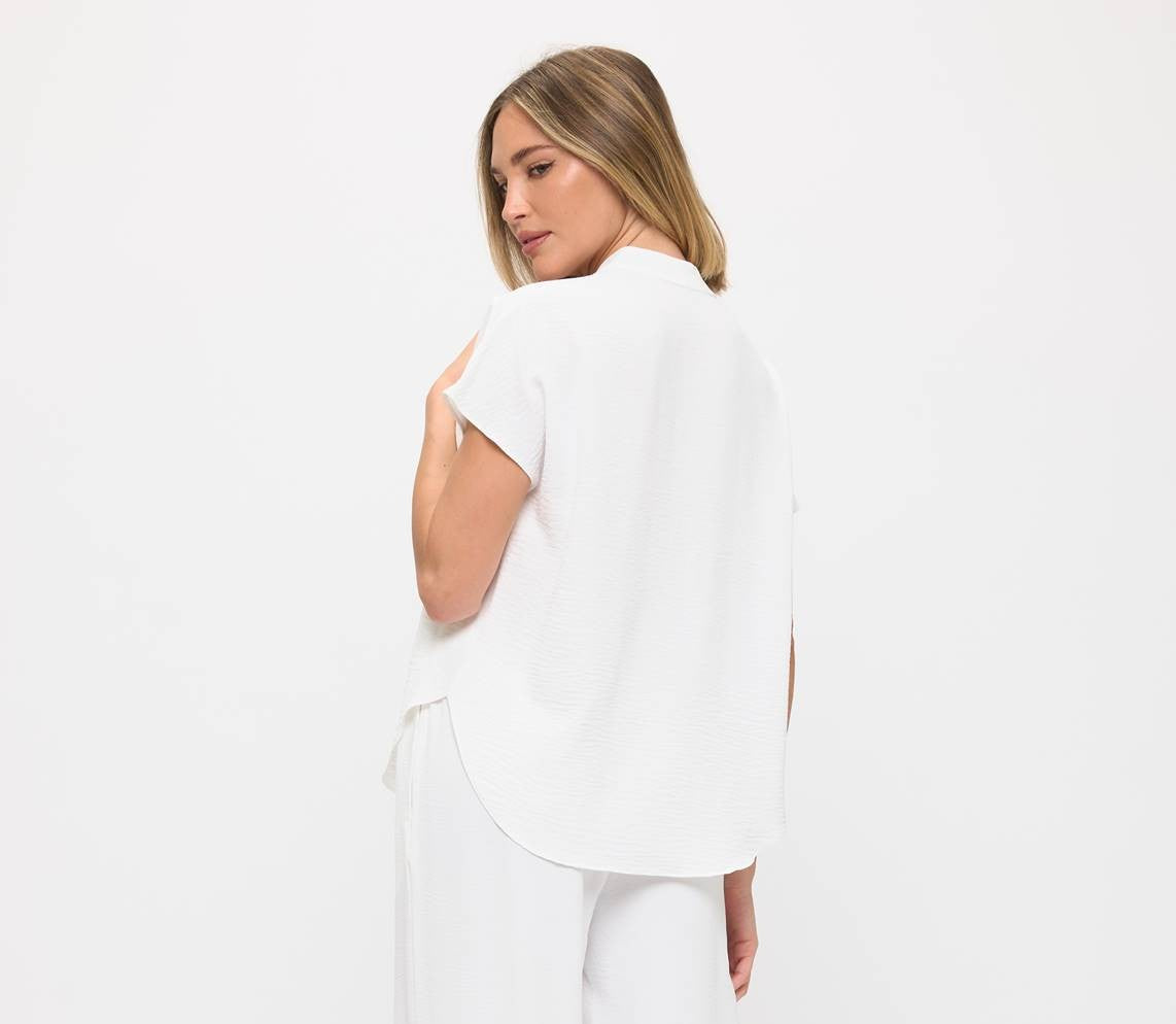 Cap Sleeve Air Flow Top