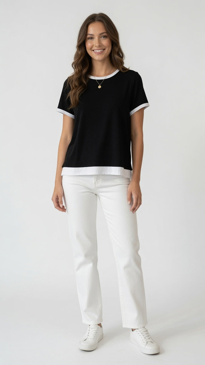 Short Sleeve Layer Tee