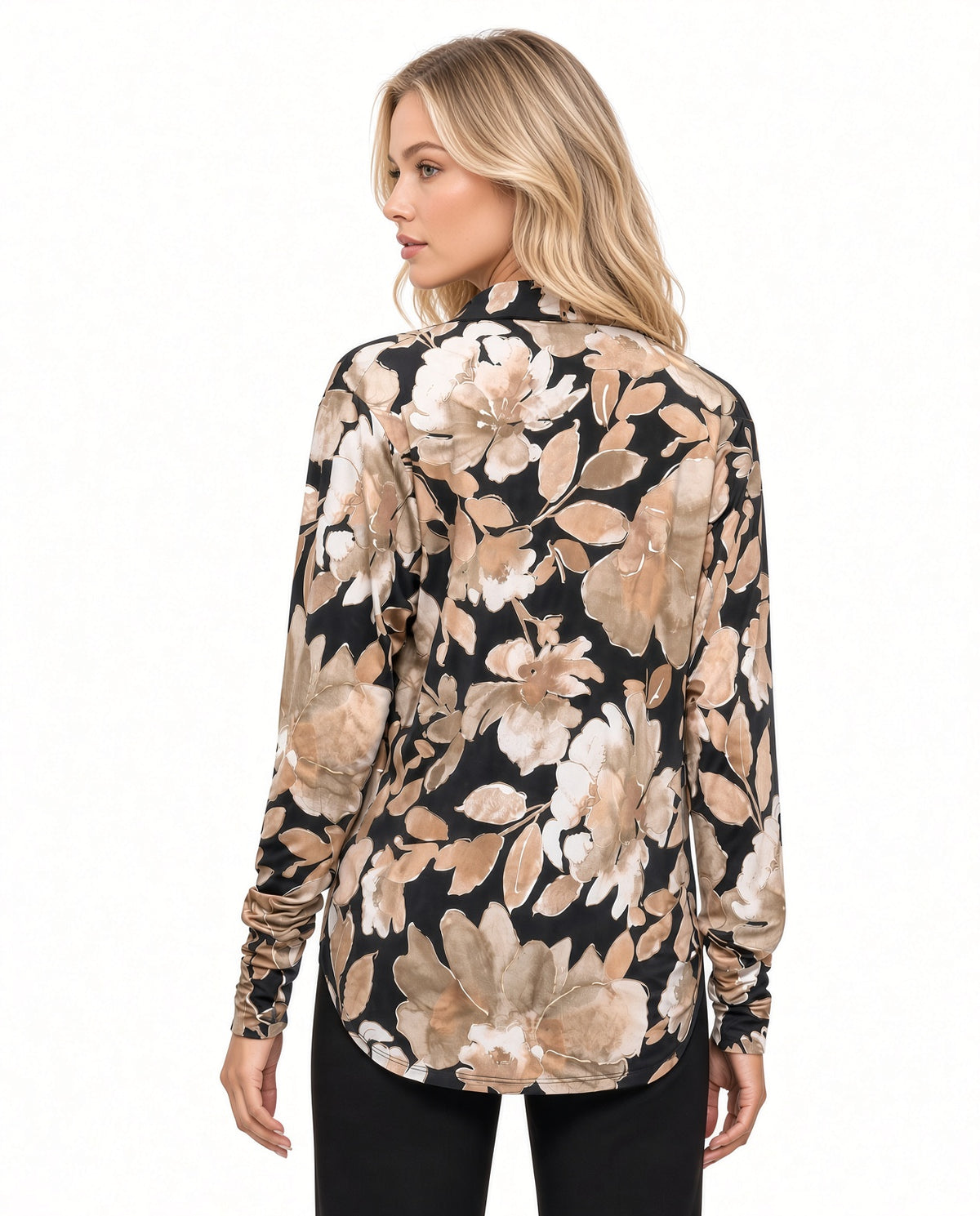 Long Sleeve Wrap Top