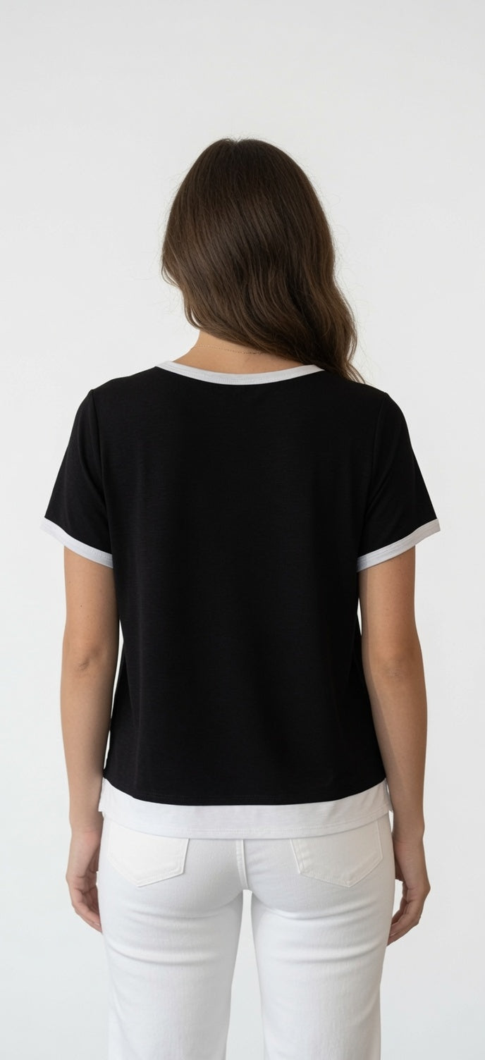 Short Sleeve Layer Tee