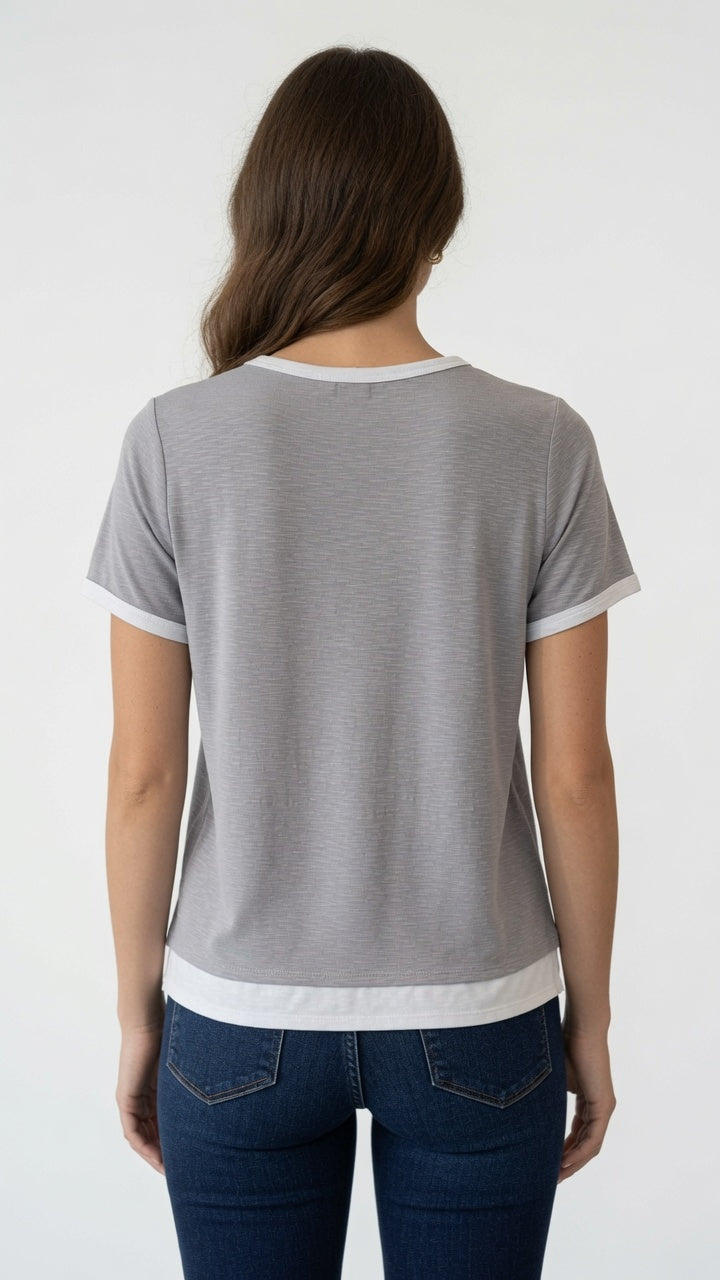 Short Sleeve Layer Tee
