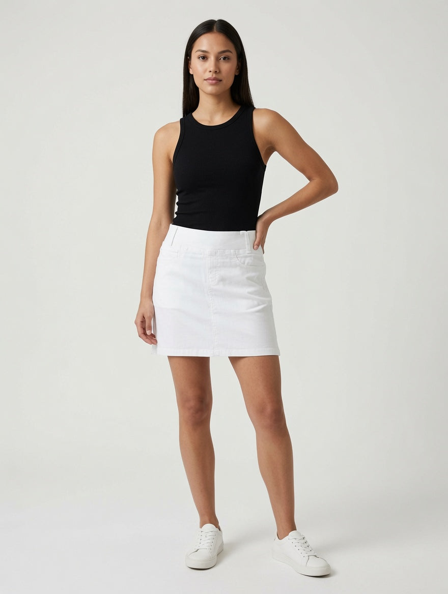 Pull On Denim Joey Skort
