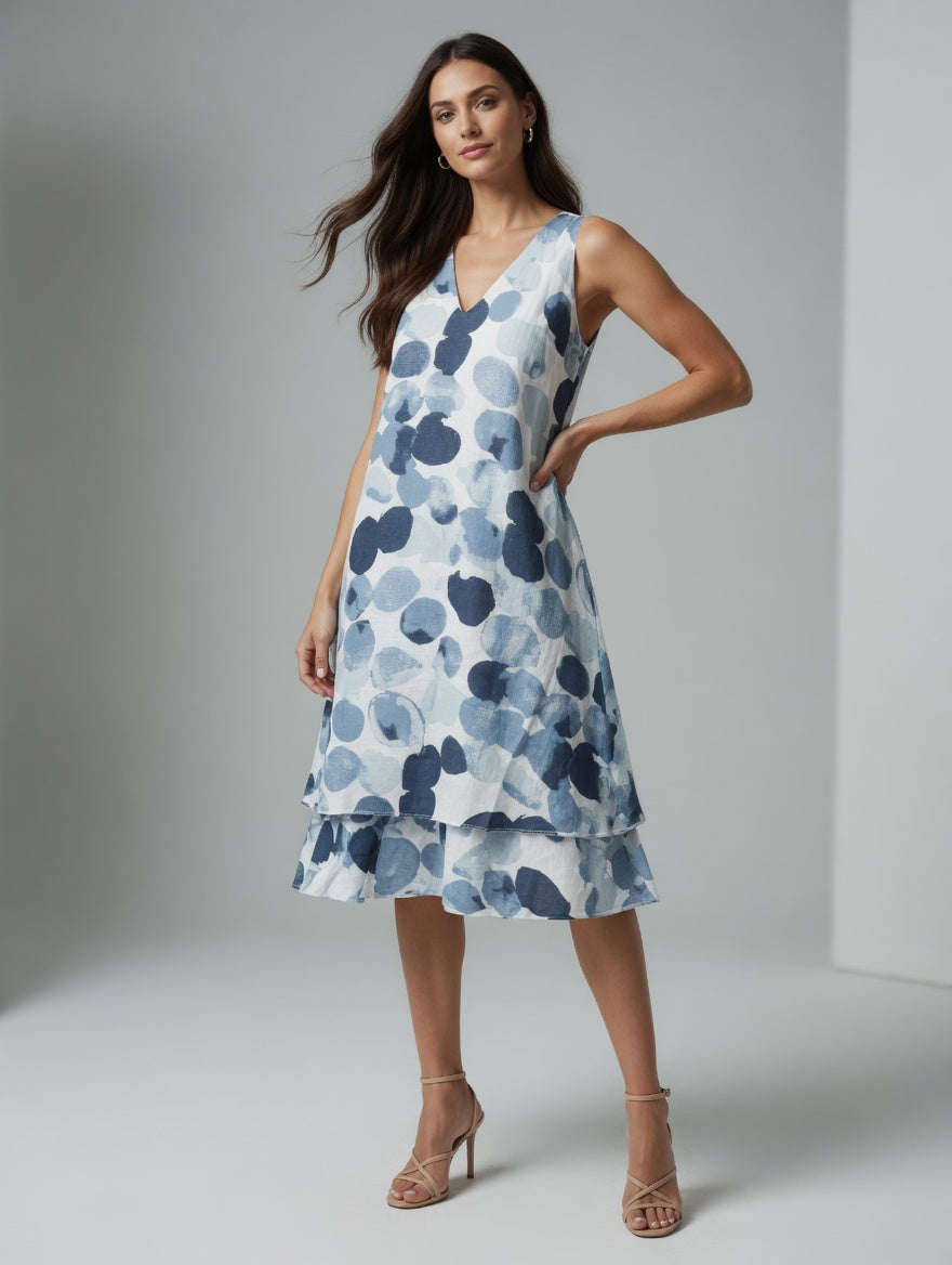 Sleeveless Kahari Dress